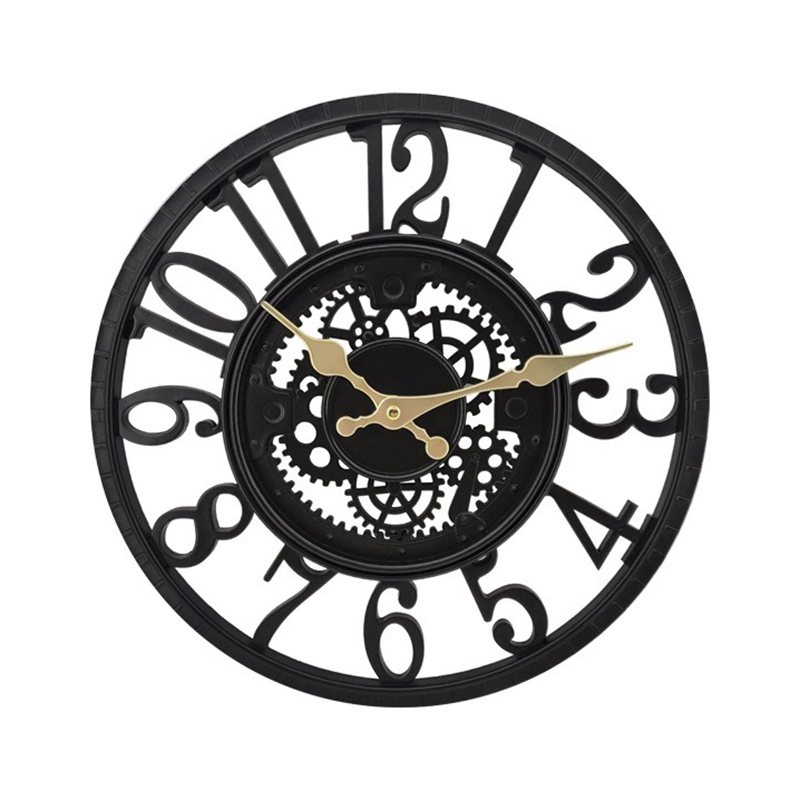 Resin Art Watch - Horloge murale d'extérieur étanche en résine