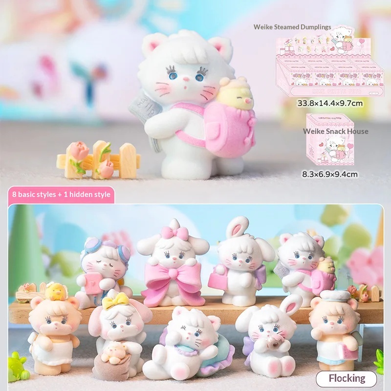 Resin Art Case - Lot de 8 figurines MIKKO Petite