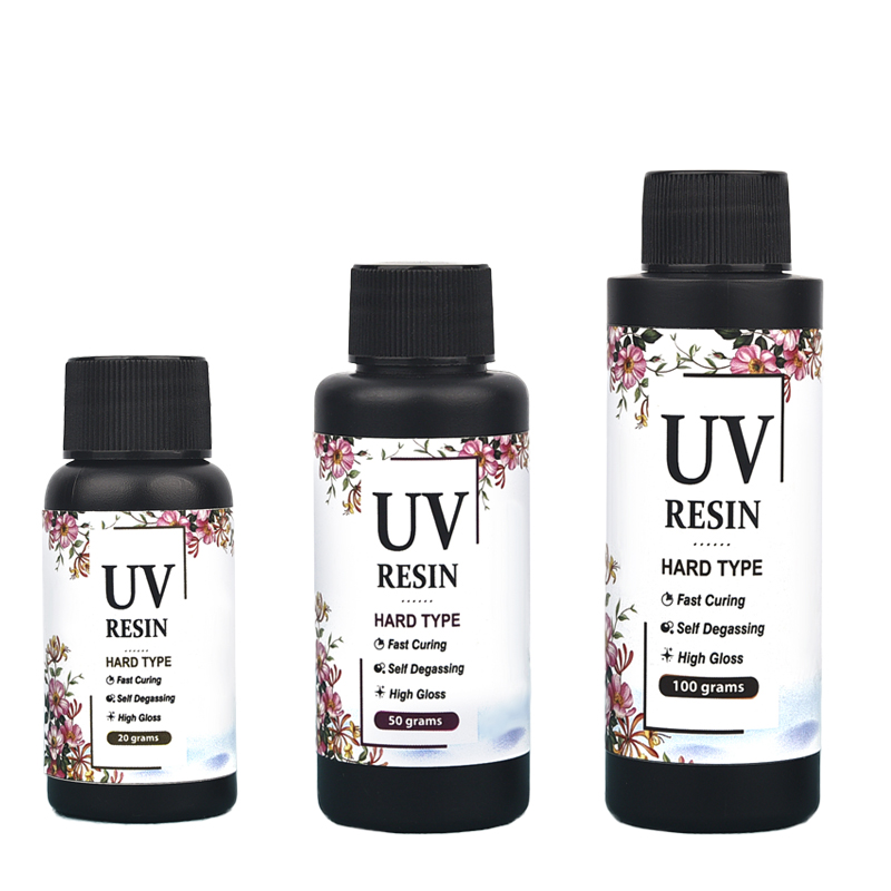 Resin Art Lamp - Colle UV en résine cristal 20g/50g/100g,