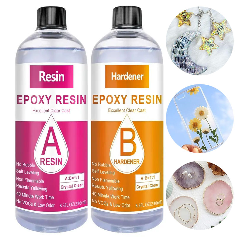 Resin Art Ratio - Crystal Clear Election Kit de résine