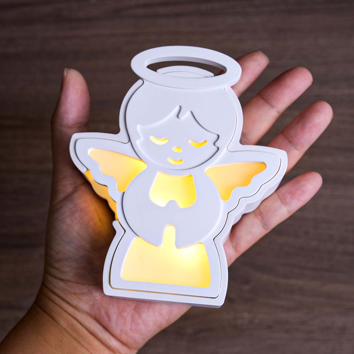 Resin Art Lamp - Moule de Silhouette de lampe d'ange