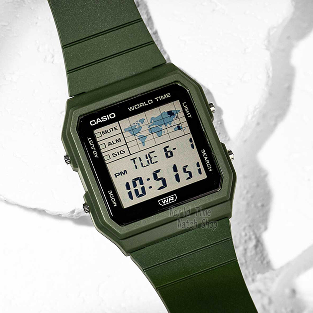 Resin Art Watch - Casio montre hommes haut de gamme