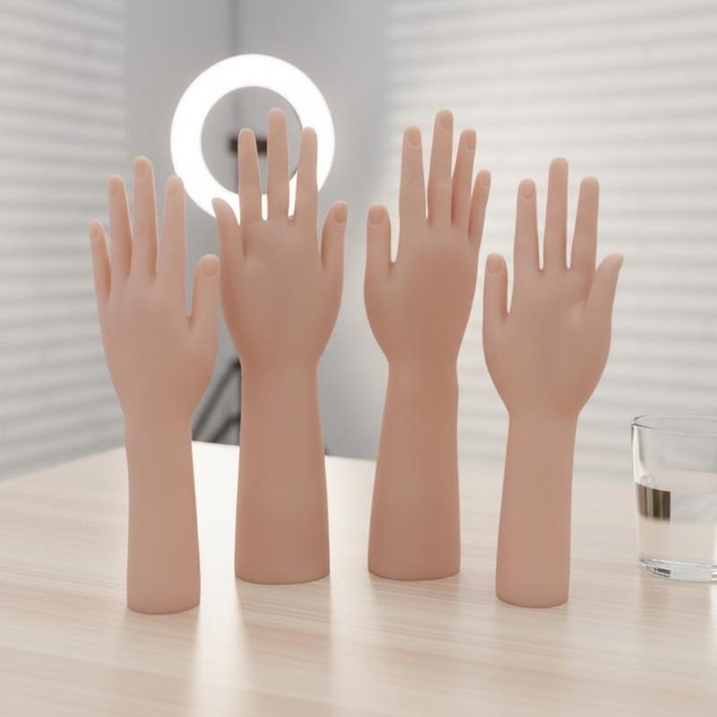 Resin Art Watch - Mannequin réaliste en silicone pour main