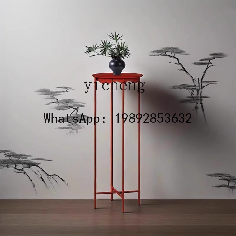 Resin Art Stand - Support à fleurs d'intérieur A1, style