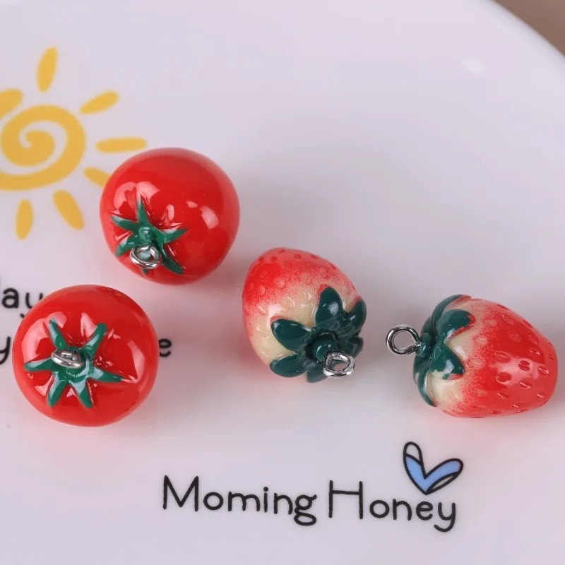 Resin Art Diy - 10 pièces de mini-pendentifs réalistes en
