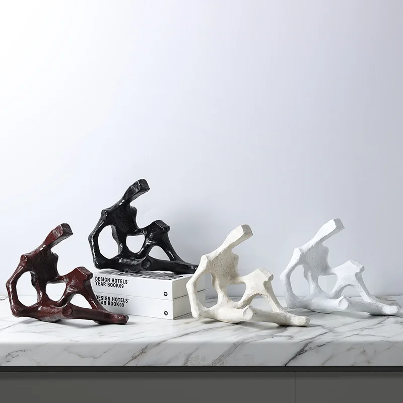 Resin Art Aesthetic - Seton Hollow Figure Art Sculpture Ornements,