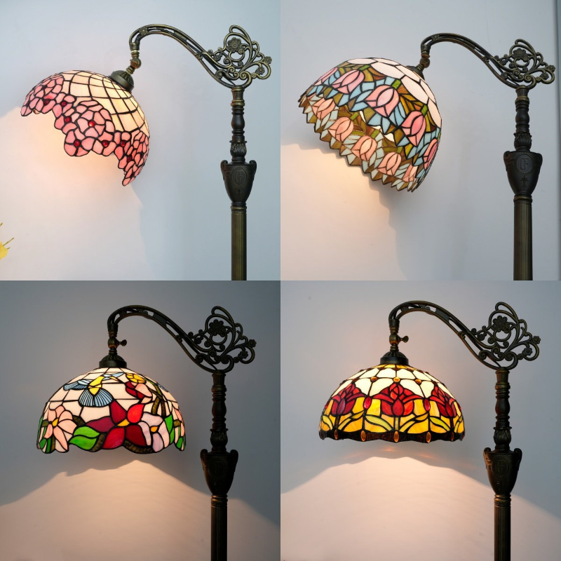 Resin Art Stand - Lampes sur pied Tiffany, décoration artistique