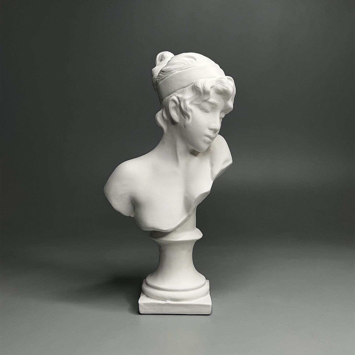 Resin Art Aesthetic - Buste de Sappho grecque en résine