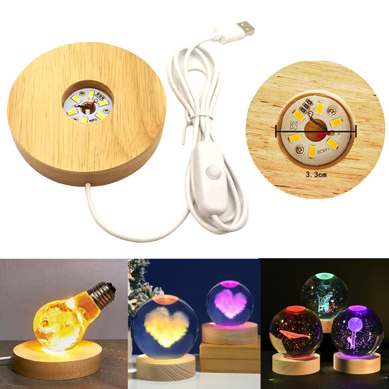 Présentoir d'art en résine ron - Resin Art Lamp avis et prix