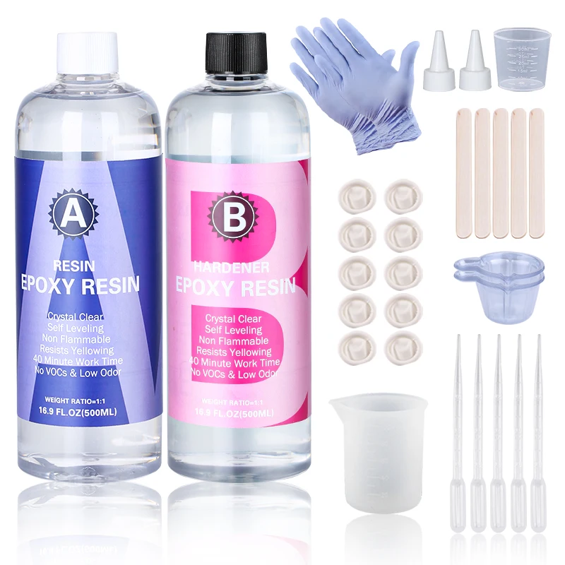 Kit de résine époxy cristallin - Resin Art Ratio avis et prix