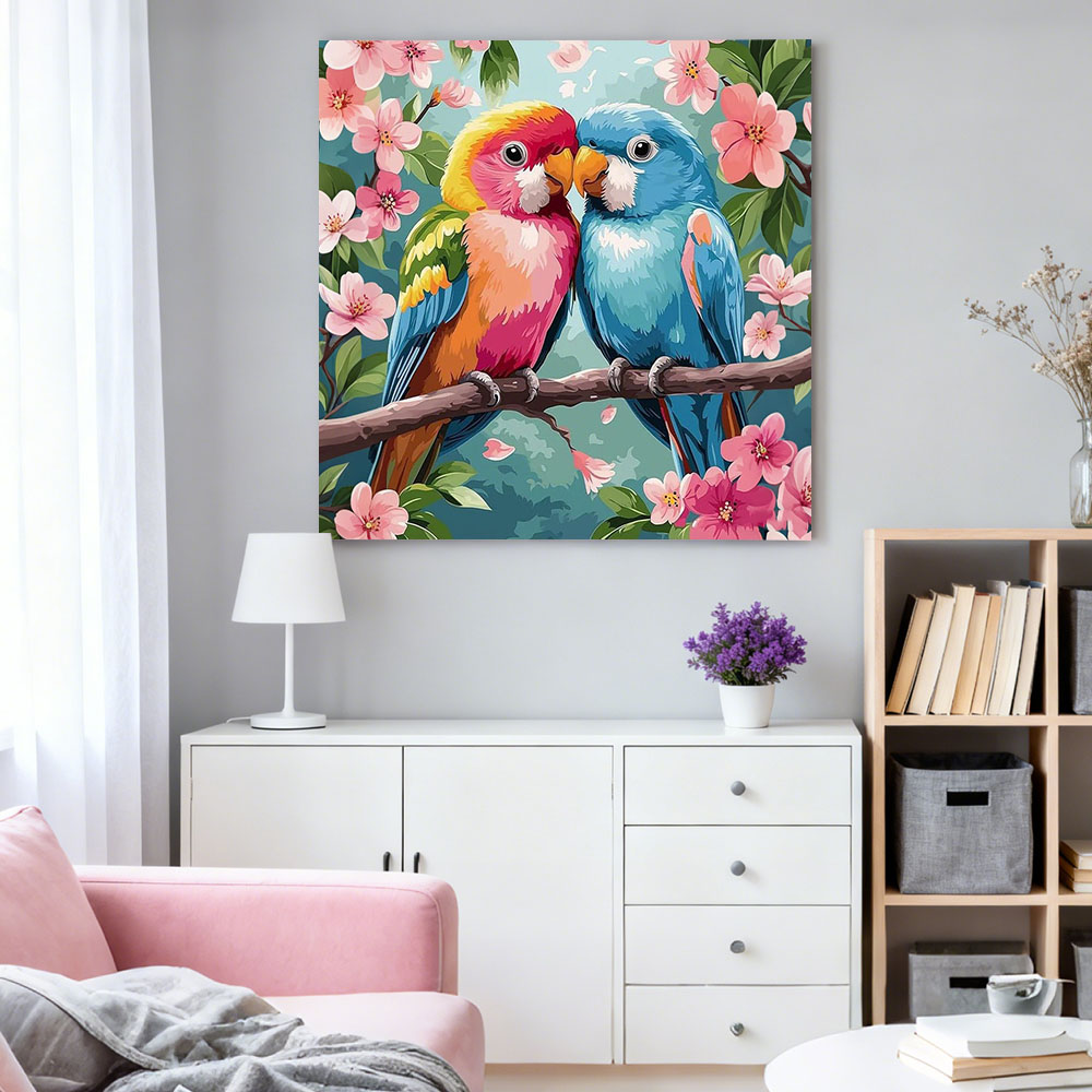HUACAN diamant peinture oiseau - Resin Art Rose avis et prix