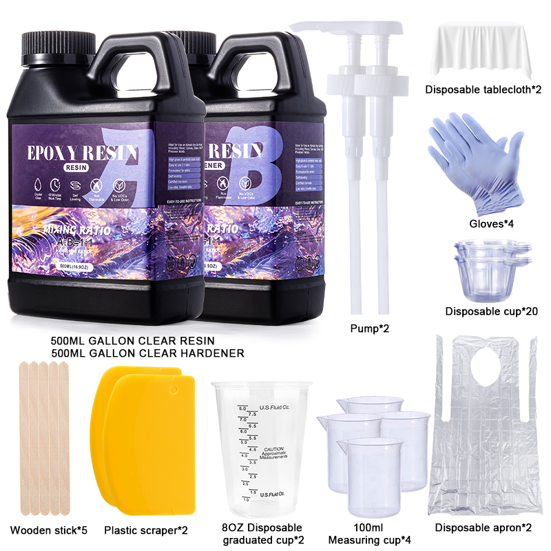 Kit de résine époxy, rapport 1 - Resin Art Ratio avis et prix
