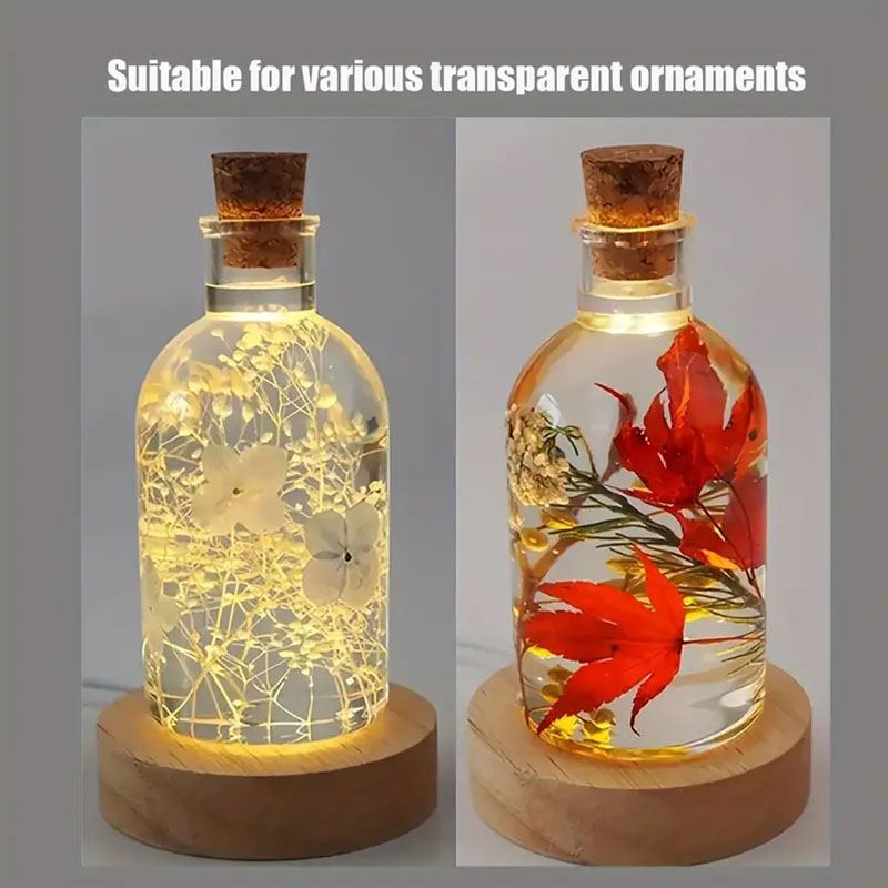 Base de veilleuse LED ronde en - Resin Art Stand avis et prix