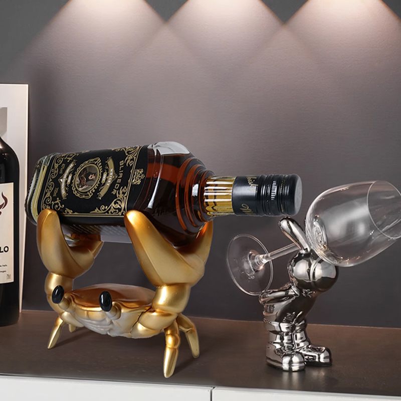 Support à vin créatif en forme - Resin Art Stand avis et prix