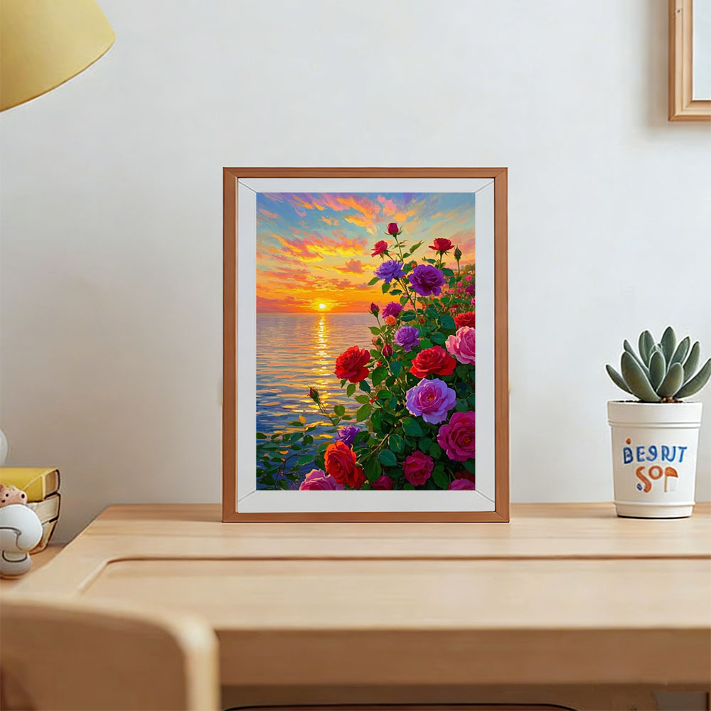 AZQSD – peintures artistiques  - Resin Art Rose avis et prix