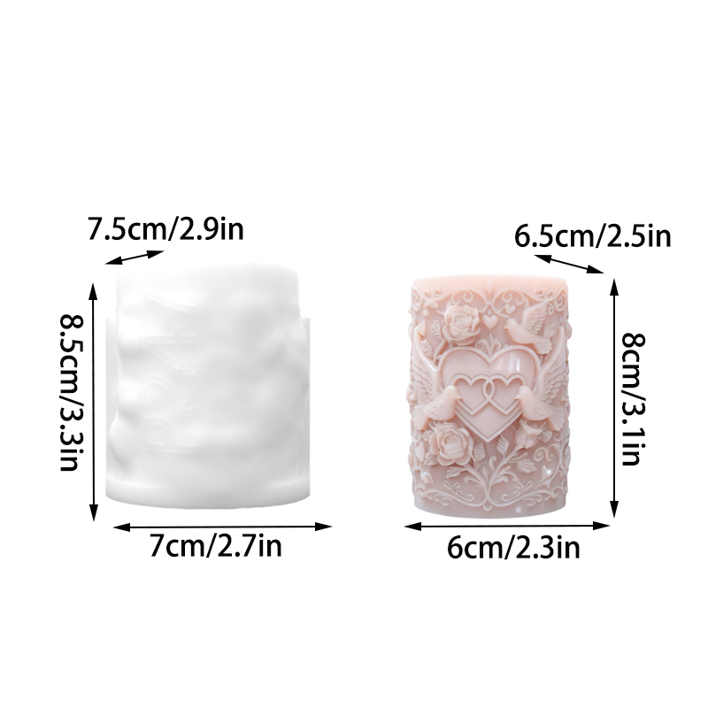 Moule en Silicone pour bougie  - Resin Art Rose avis et prix