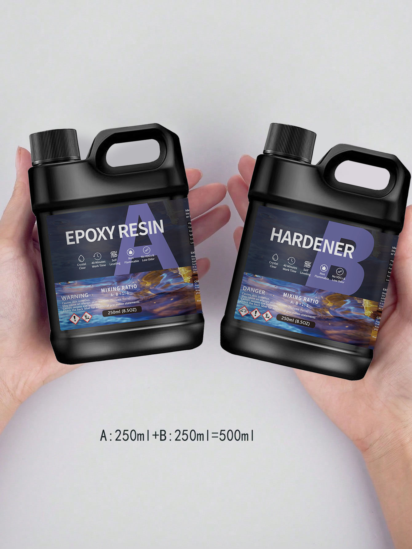 Kit de résine époxy AB profess - Resin Art Ratio avis et prix