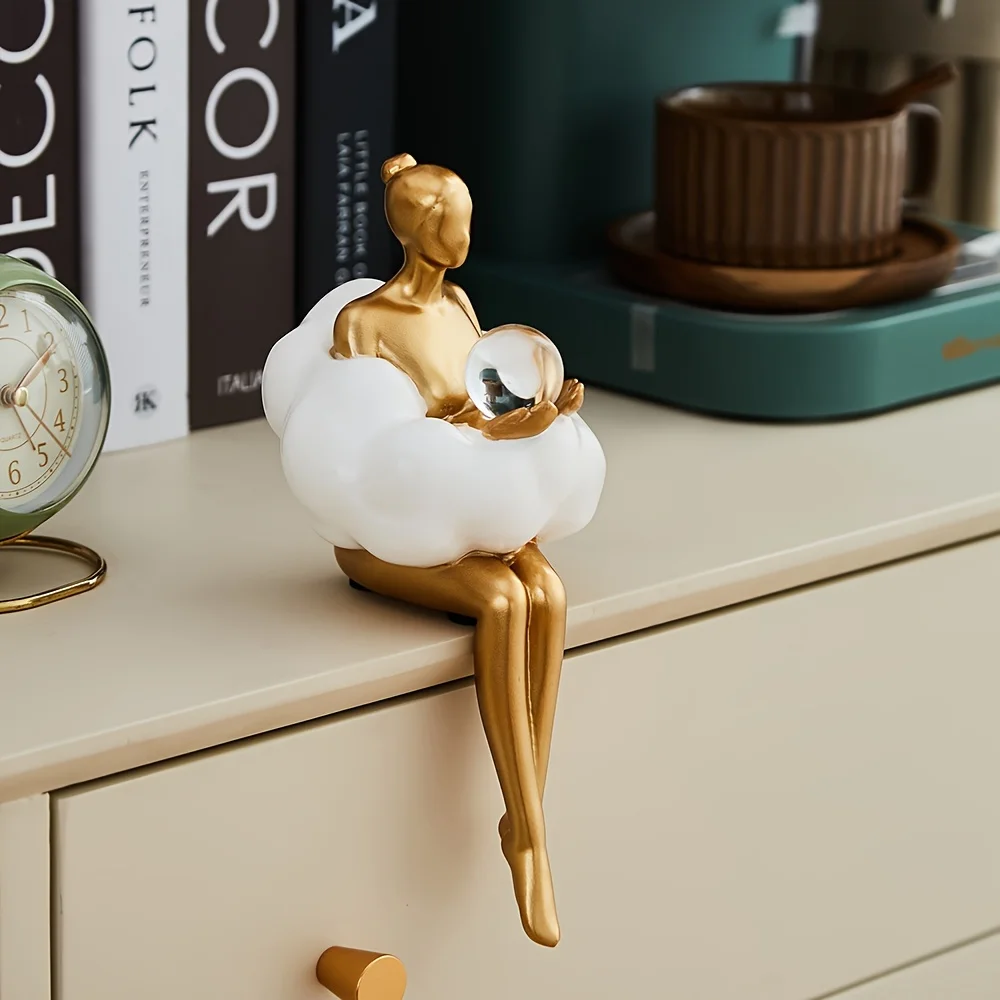 Sculpture de fille de nuage, a - Resin Art Aesthetic avis et prix