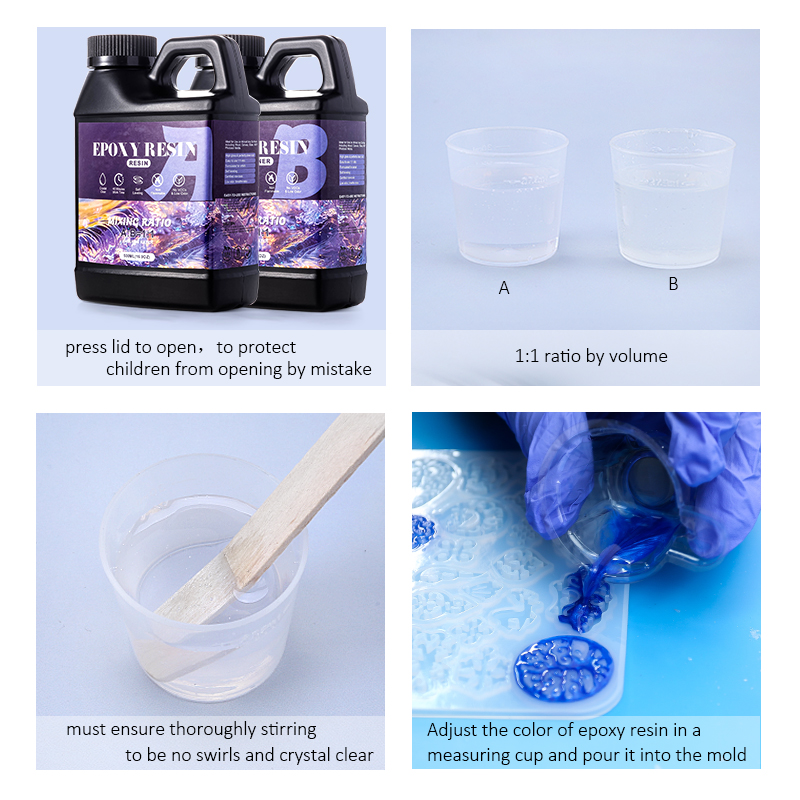 Kit de résine époxy, rapport 1 - Resin Art Ratio avis et prix
