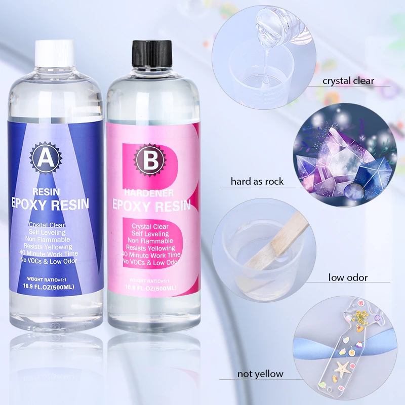 Kit de résine époxy transparen - Resin Art Ratio avis et prix