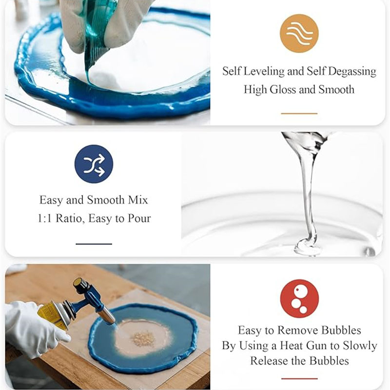 Crystal Clear Election Kit de  - Resin Art Ratio avis et prix