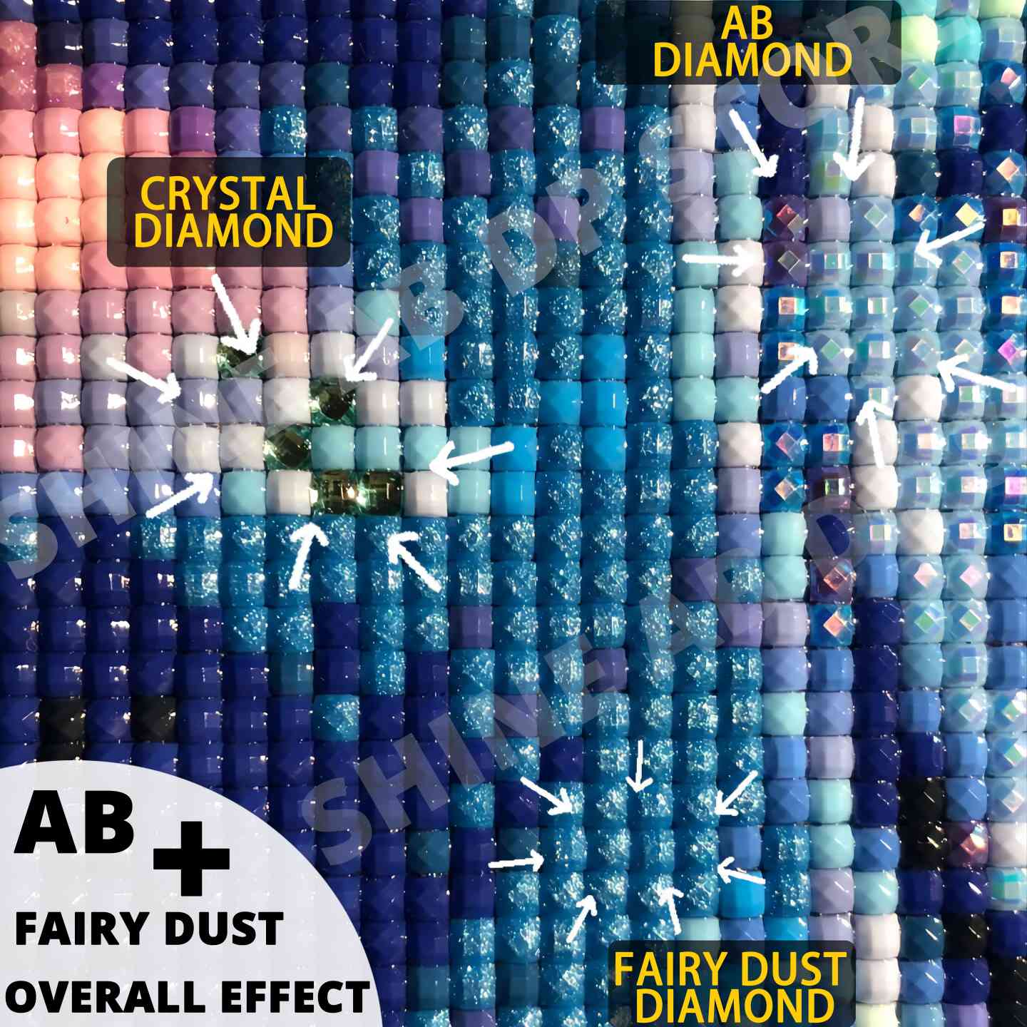 Kit de Peinture Diamant 5D DIY - Resin Art Rose avis et prix