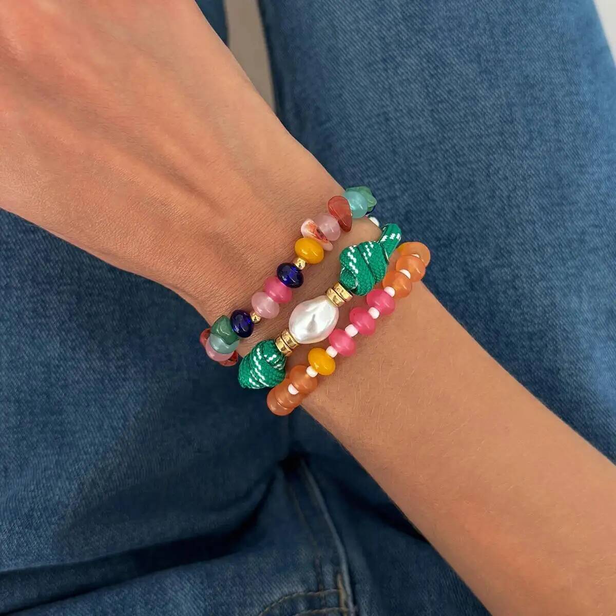 KunJoe – Bracelet en perles de - Resin Art Watch avis et prix