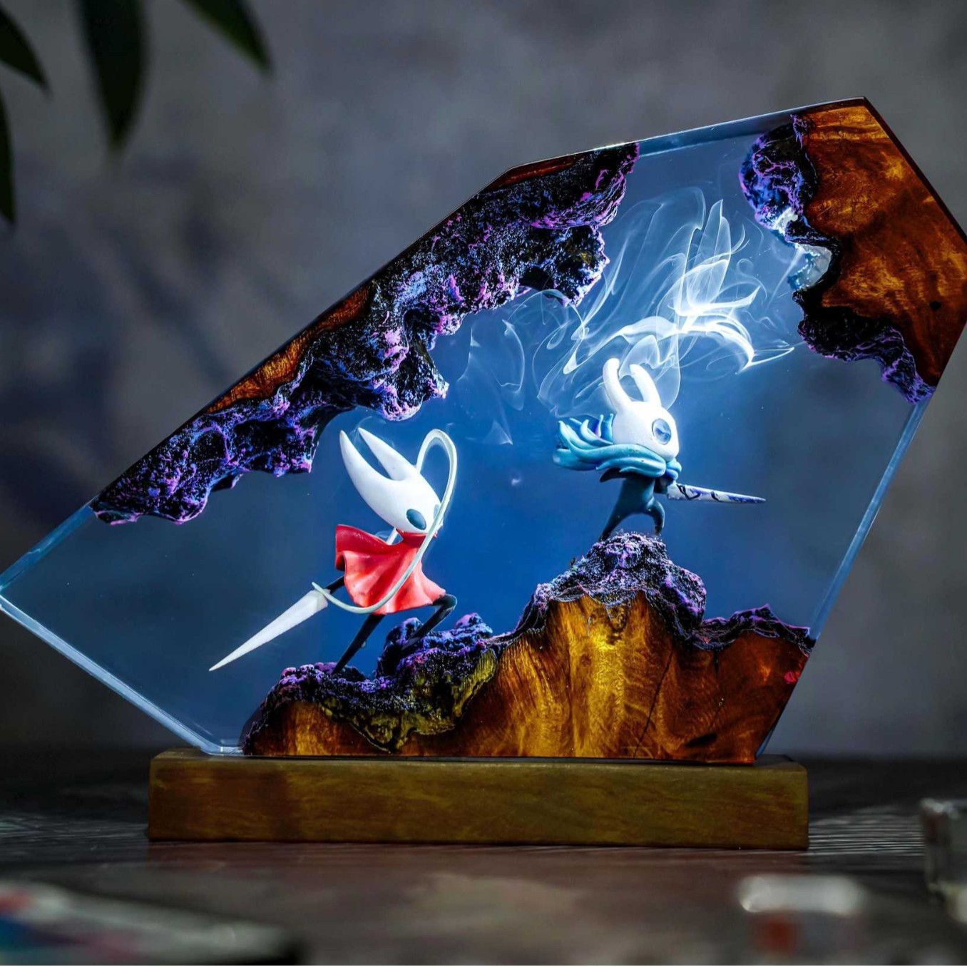 Lampe Chevalier en Résine, Vei - Resin Art Lamp avis et prix