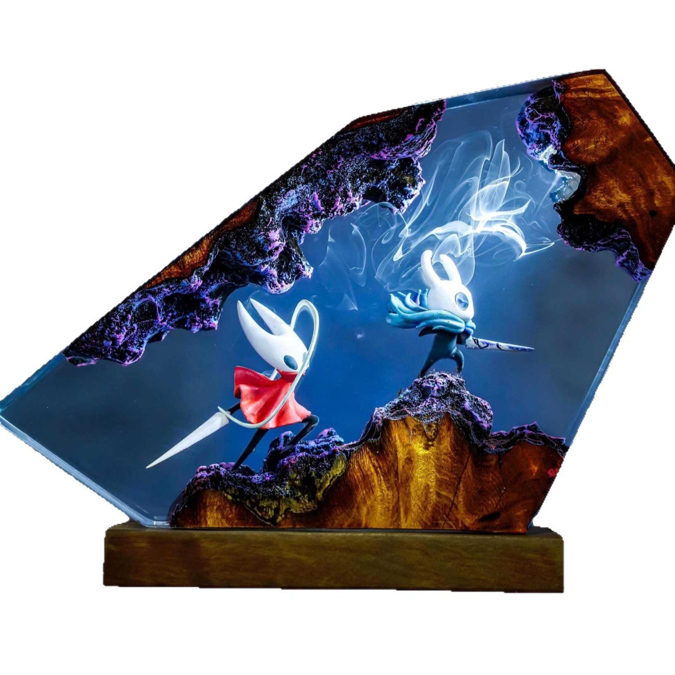 Lampe Chevalier en Résine, Vei - Resin Art Lamp avis et prix