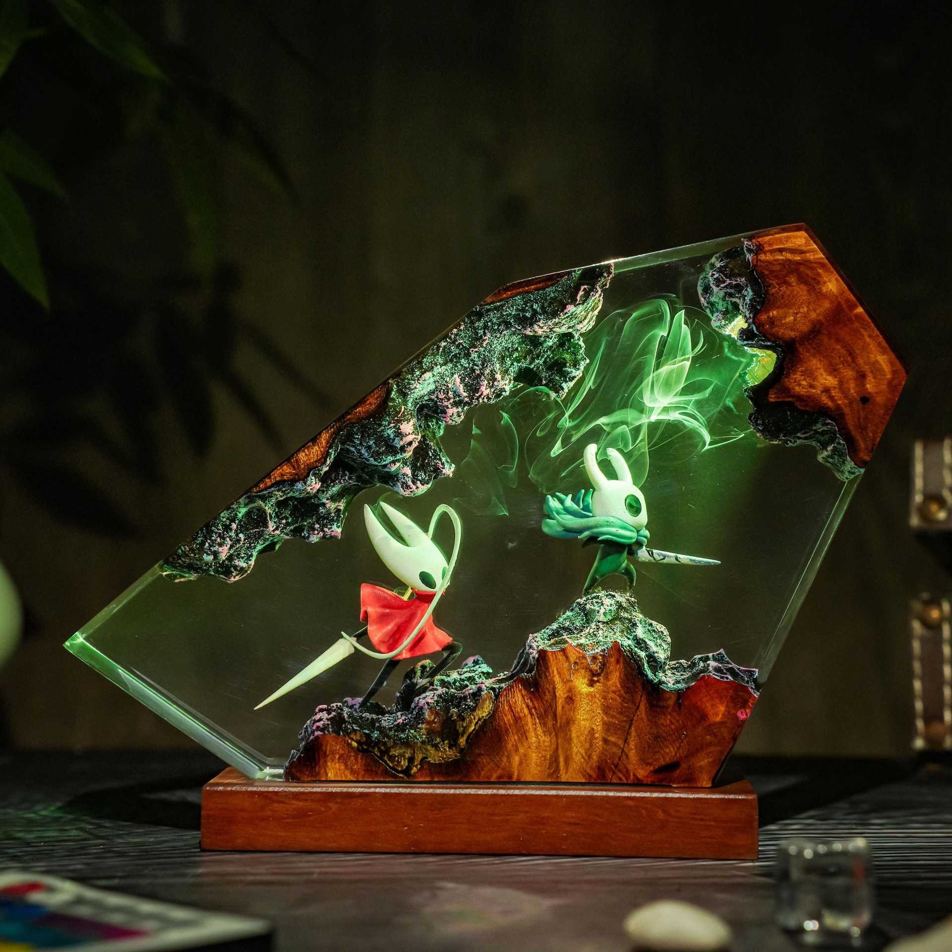 Lampe Chevalier en Résine, Vei - Resin Art Lamp avis et prix