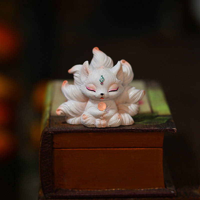 Statue miniature de renard à n - Resin Art Aesthetic avis et prix