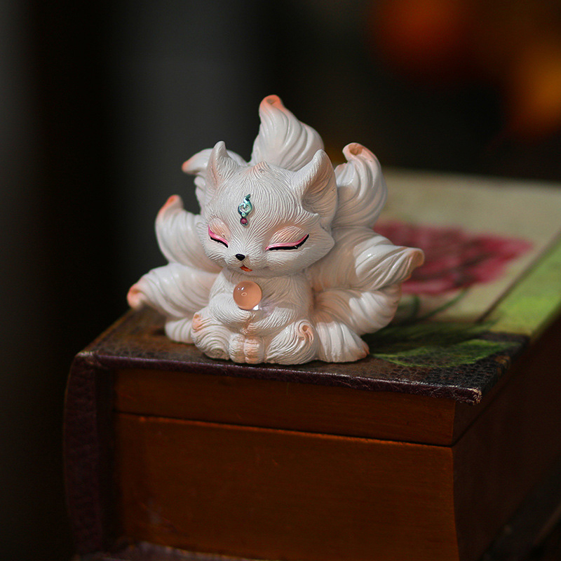 Statue miniature de renard à n - Resin Art Aesthetic avis et prix
