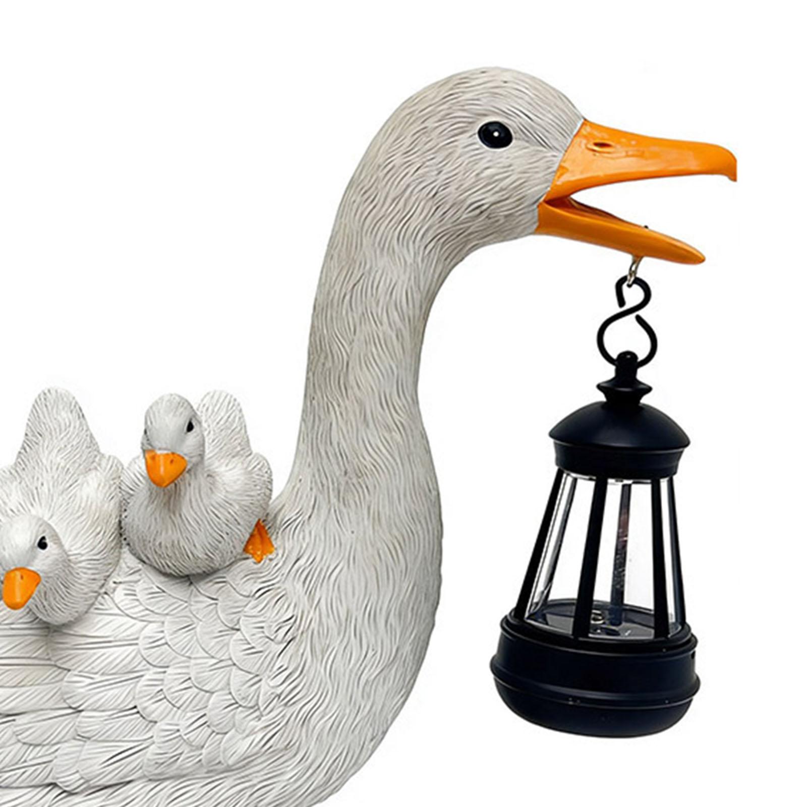 Sculpture de canard debout en  - Resin Art Stand avis et prix