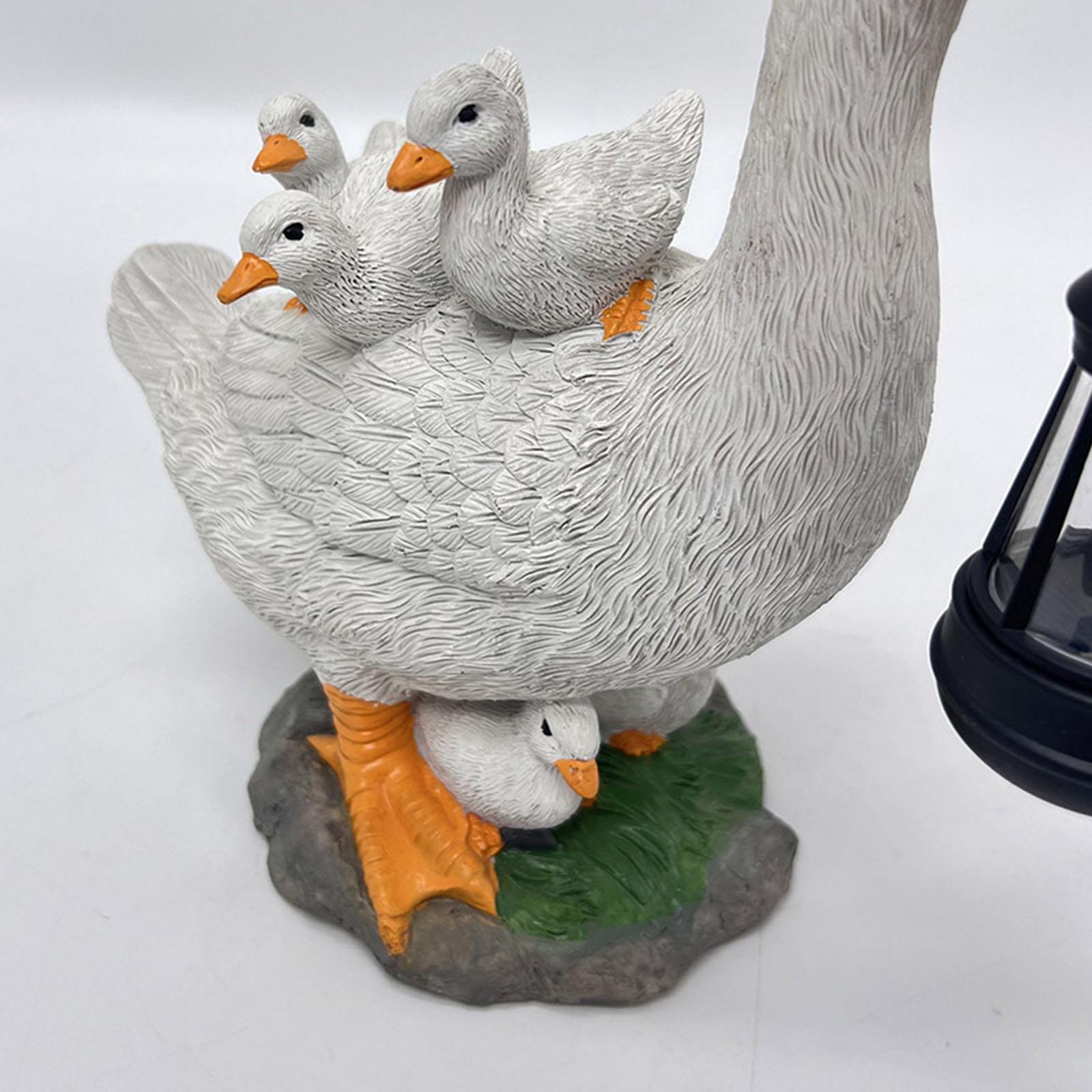 Sculpture de canard debout en  - Resin Art Stand avis et prix