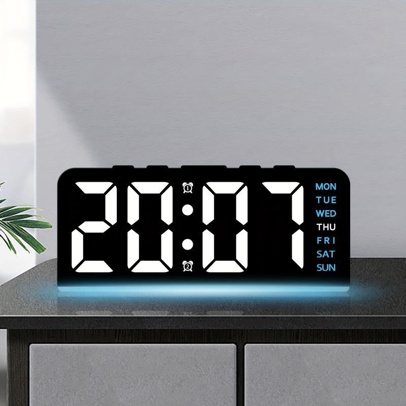 Réveil numérique LED, horloge  - Resin Art Watch avis et prix