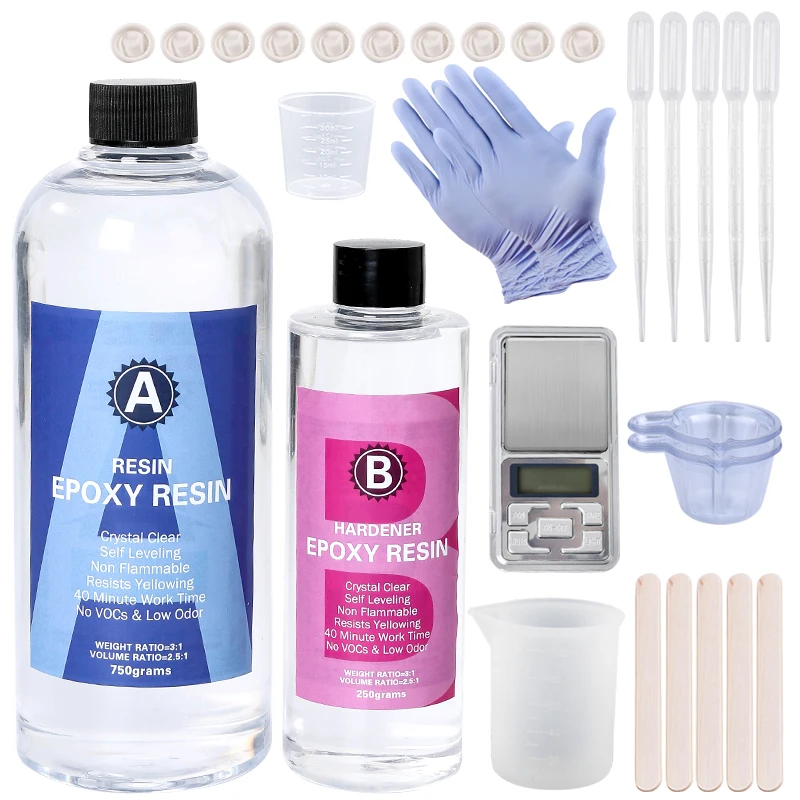 Kit de résine époxy transparen - Resin Art Stone avis et prix