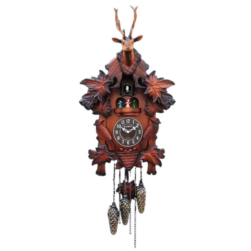 Horloge murale coucou en bois  - Resin Art Watch avis et prix