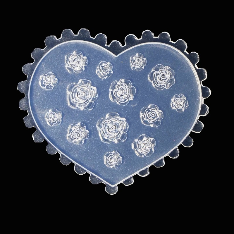 Décorations d'ongles en forme  - Resin Art Rose avis et prix
