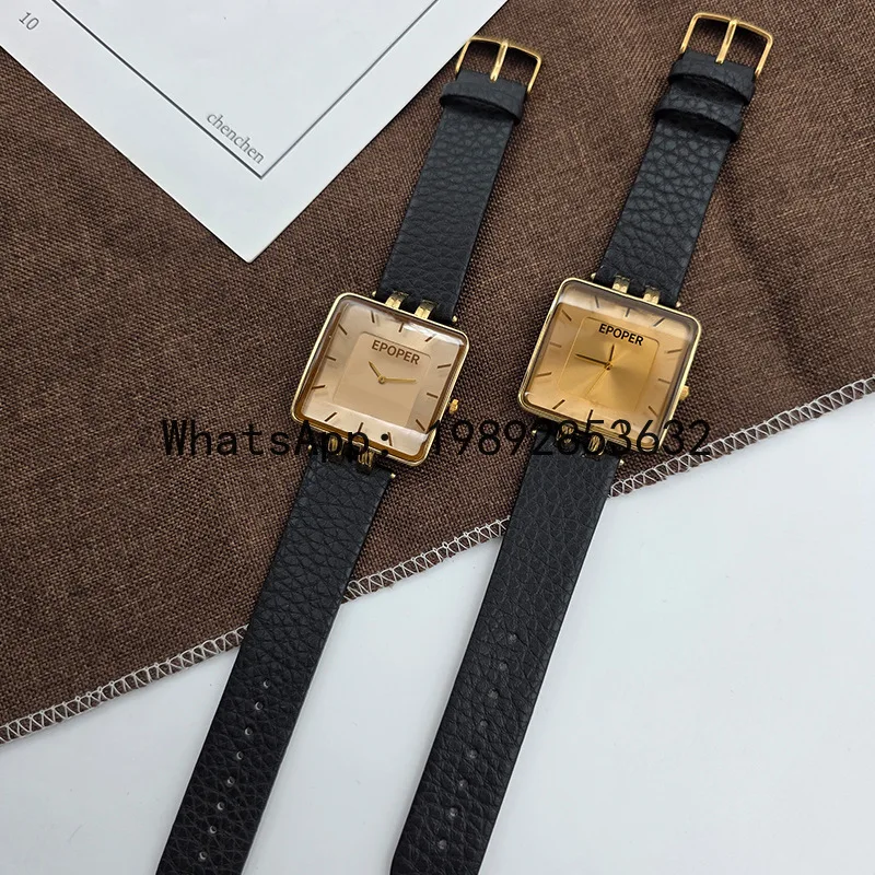 Montre à quartz carrée X-14 ha - Resin Art Watch avis et prix
