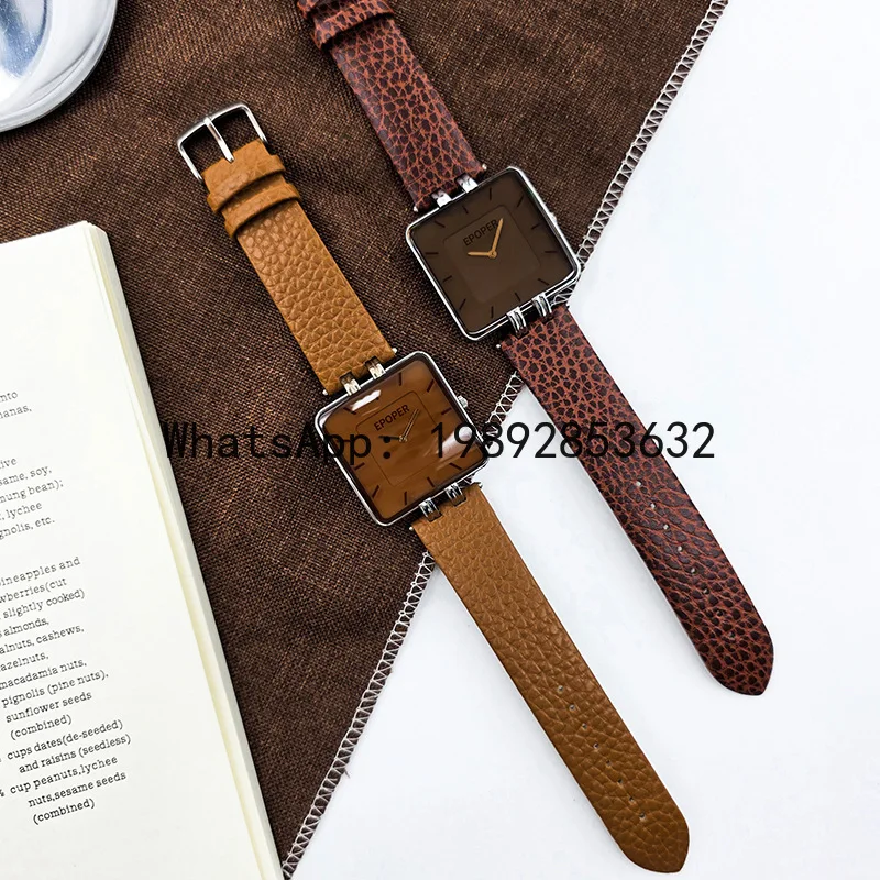 Montre à quartz carrée X-14 ha - Resin Art Watch avis et prix
