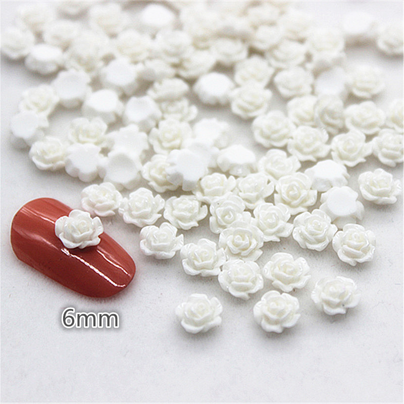 Mini cabochon en résine rose 6 - Resin Art Rose avis et prix