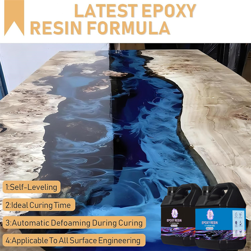 Résine époxy cristalline AB ra - Resin Art Ratio avis et prix