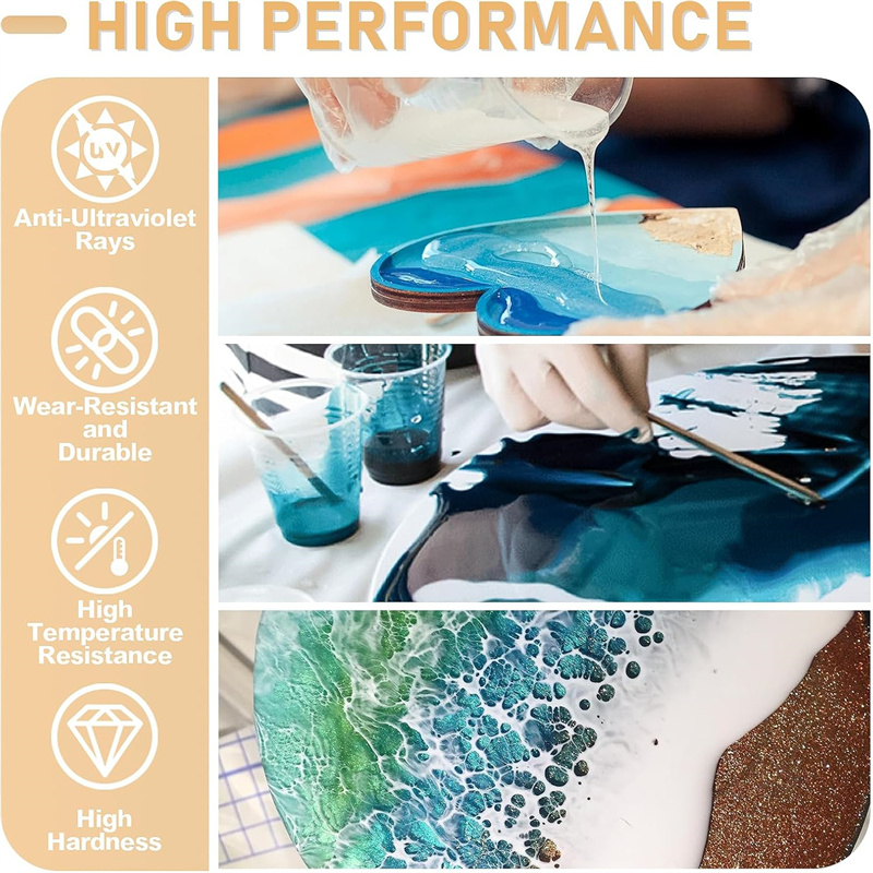 Résine époxy cristalline AB ra - Resin Art Ratio avis et prix