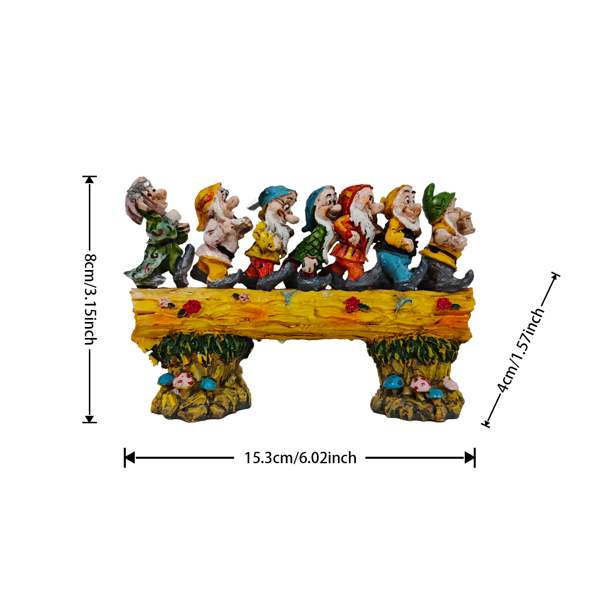 Statue de souches des Sept Nai - Resin Art Aesthetic avis et prix