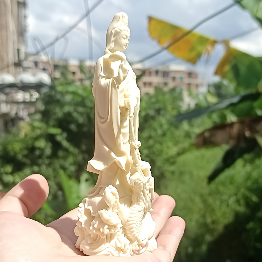 Statue de Bouddha Guanyin en r - Resin Art Aesthetic avis et prix