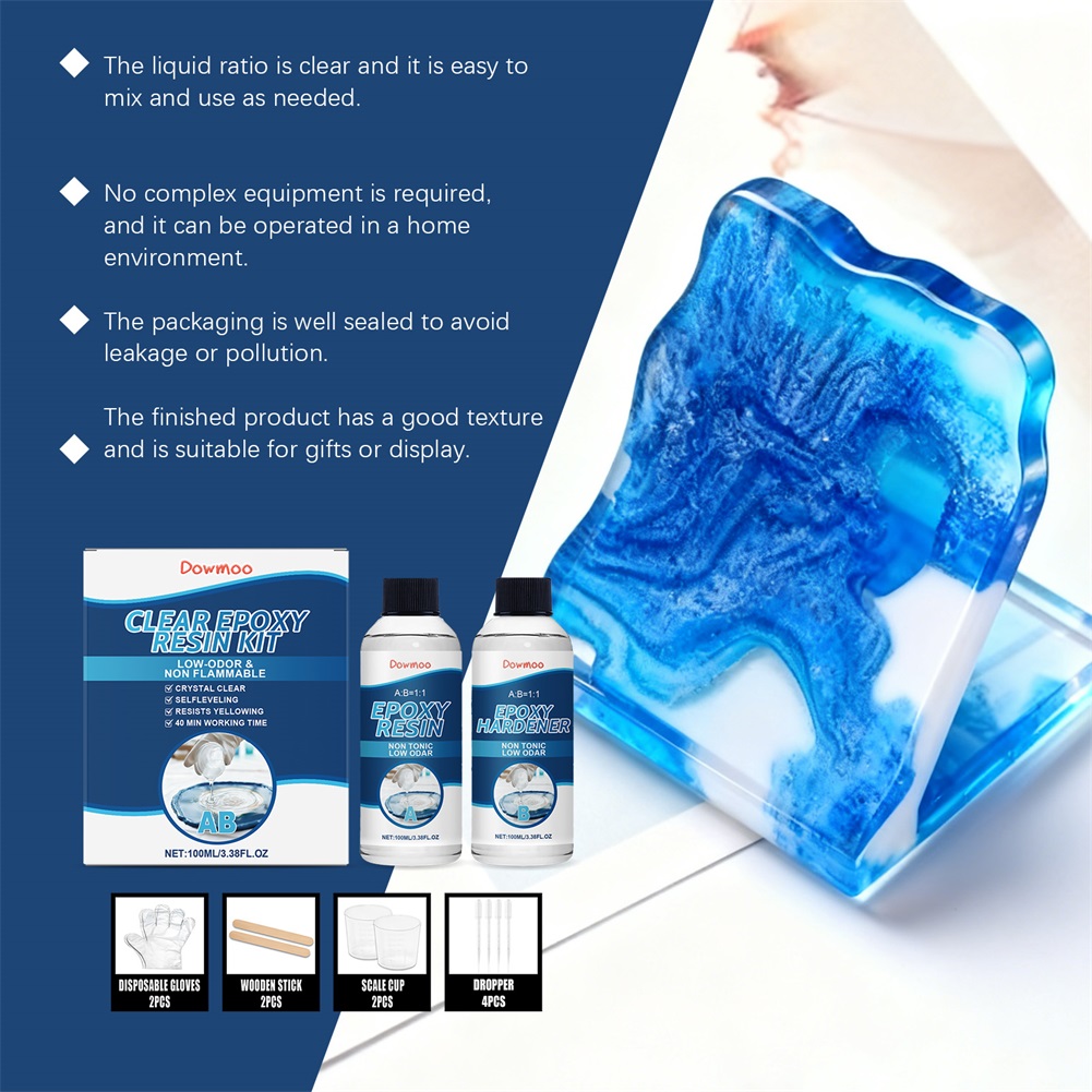 Kit de résine époxy transparen - Resin Art Ratio avis et prix