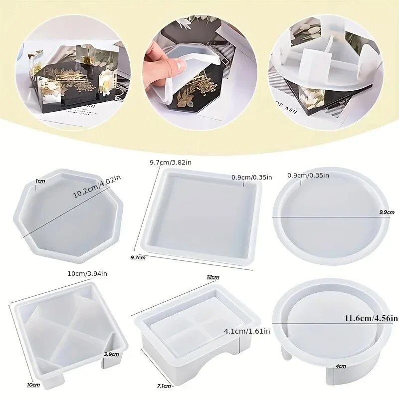 Ensemble de moules en résine p - Resin Art Case avis et prix