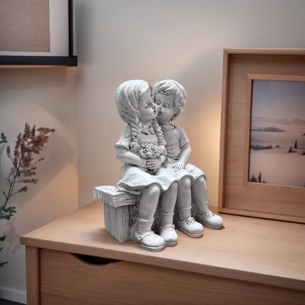 Statue en résine de petit garç - Resin Art Aesthetic avis et prix